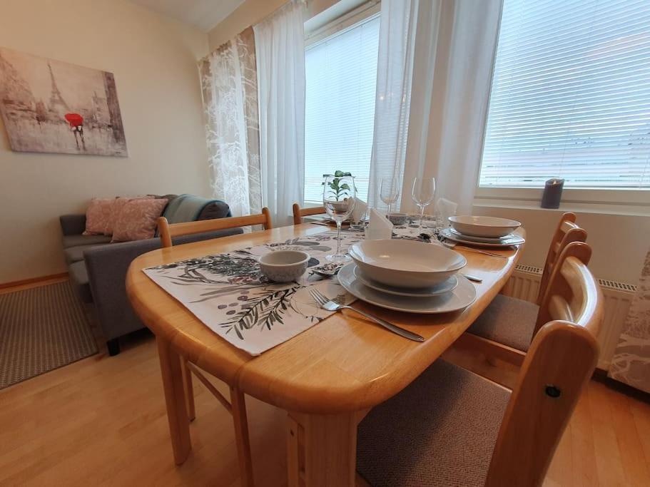 Rovaniemi Ruokasenkatu Apt - Wi-Fi - Sauna - Free Parking ภายนอก รูปภาพ